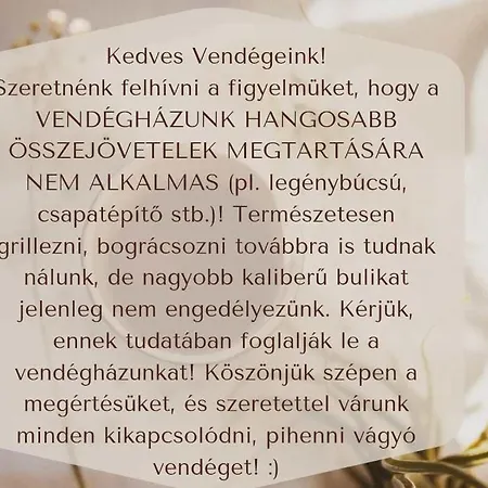 Sokristaly Vendeghaz Gæstehus